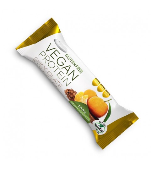 Greenline Vegan Bar 40G*28 Chocolate & Mandarin-Tekmar