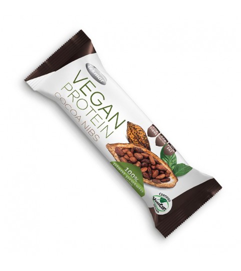 Greenline Vegan Bar 40G*28 Cocoa Nibs-Tekmar