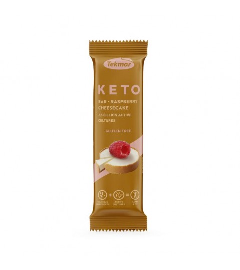 Keto bar Rapberry Cheescake 40g-Tekmar