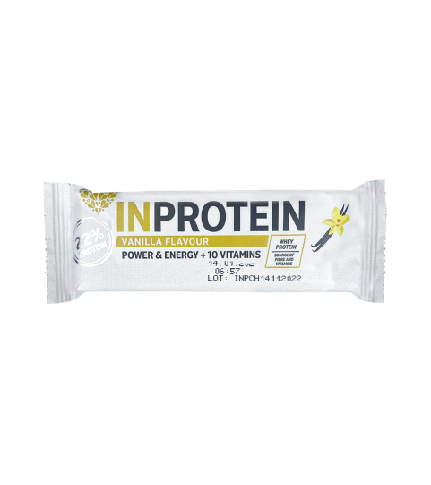 IN protein bar Vanilla 40g-Tekmar