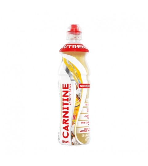 Carnitine activity drink Mango coconut avec cafeine 750ml - Nutrend