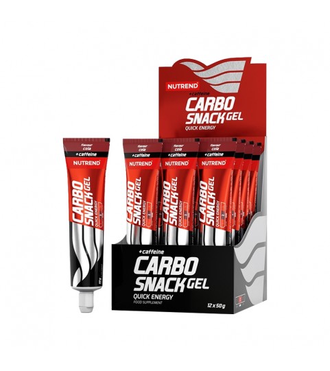 Carbo snack energy gel Tube 12X50g - Nutrend