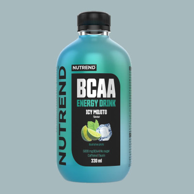 BCAA Energy Drink 330 ml  Icy Mojito- Nutrend