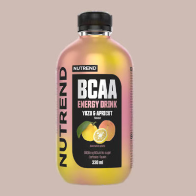 BCAA Energy Drink 330ml Yuzu Apricot - Nutrend