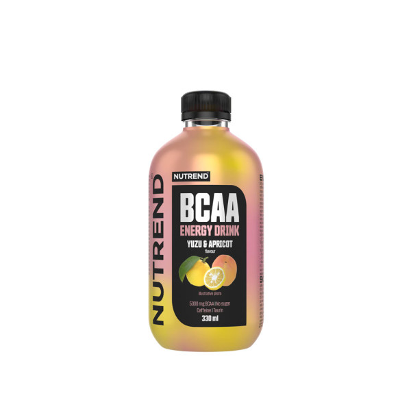 BCAA Energy Drink 330ml Yuzu Apricot - Nutrend