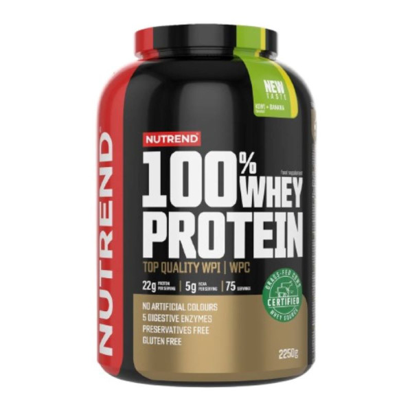 100% Whey protein 2,250kg - Nutrend