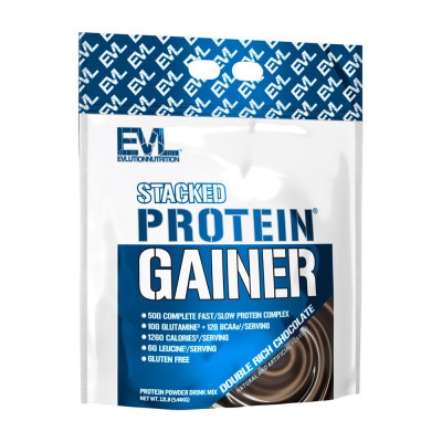 Stacked Protein Gainer - 5.4 Kg - Evlution Nutrition