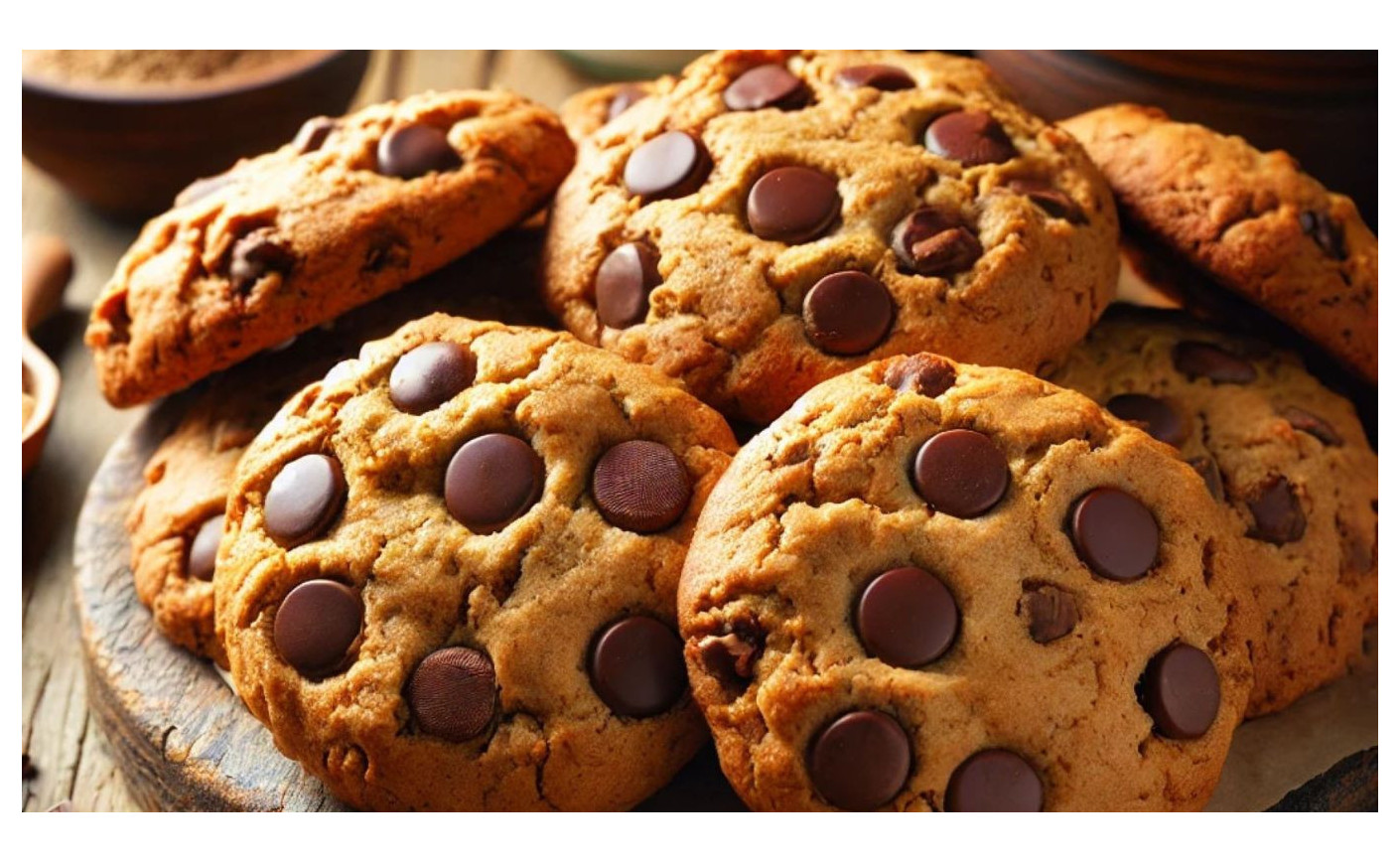 Biscuits protéinés aux pépites de chocolat